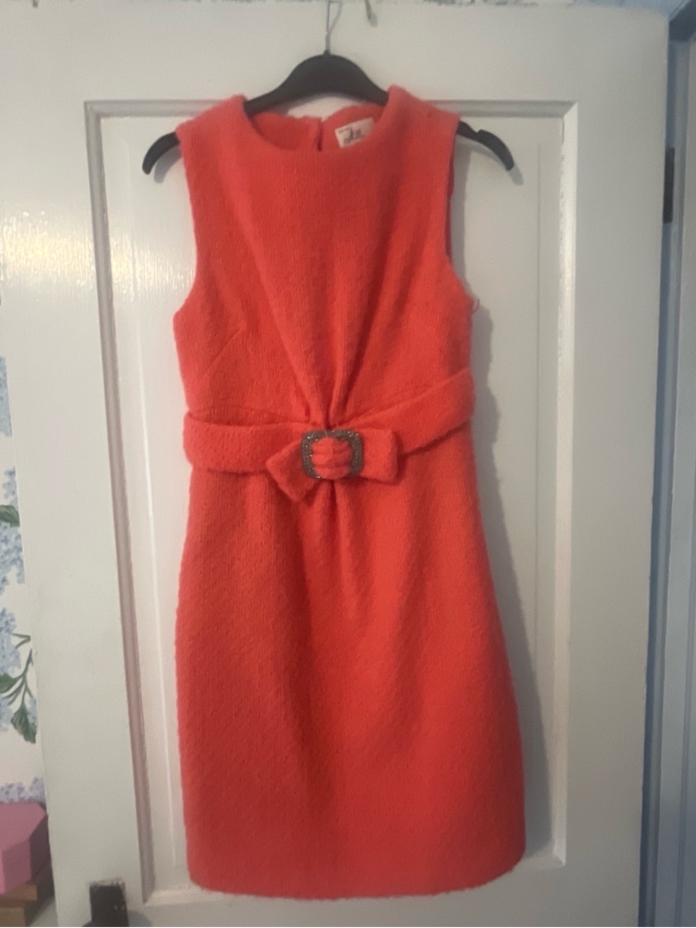 Milly Coral Knit Sweater Top